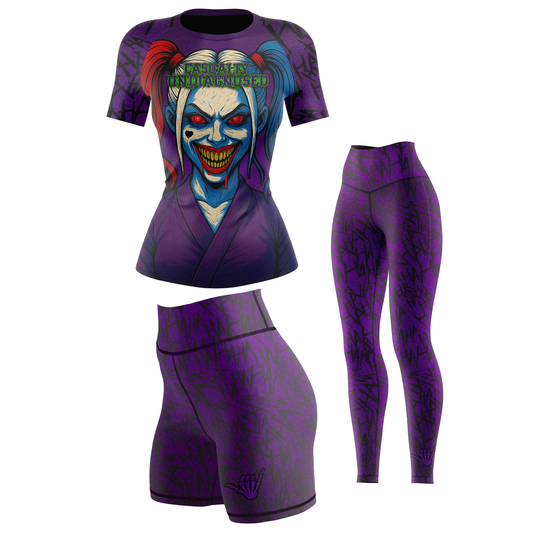 Casually Undiagnosed Women's BJJ Rash Guard - Short Sleeve