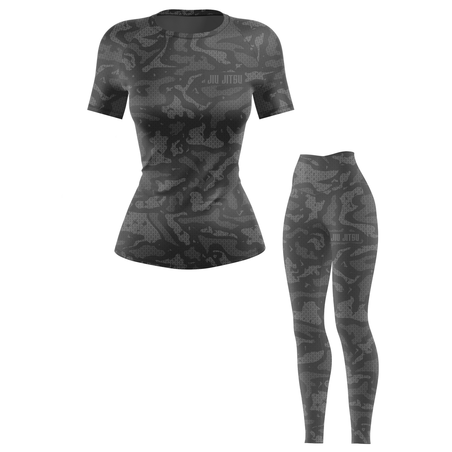 Jiu Jitsu Grey Camo Women's BJJ Spats