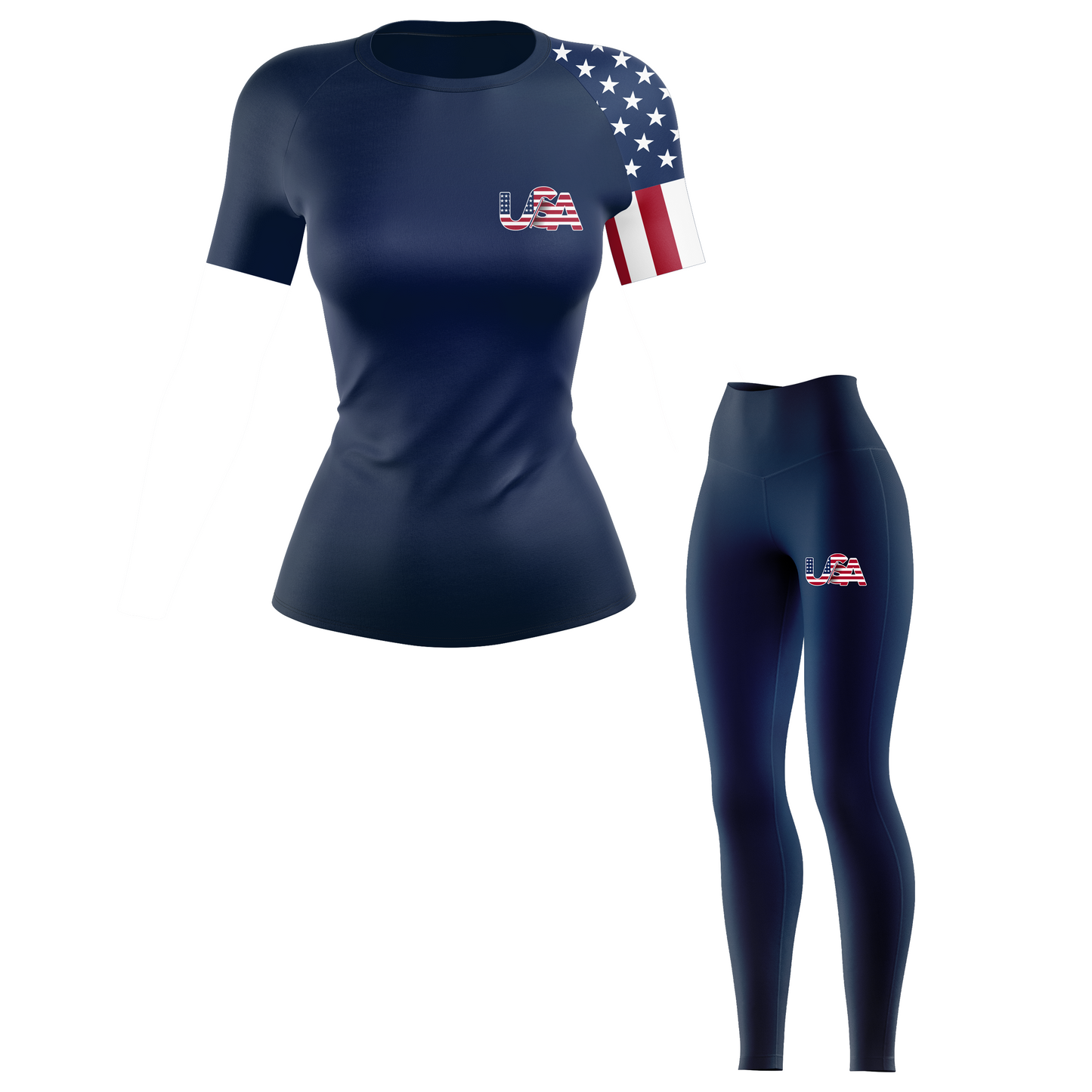 Camiseta de protección contra erupciones de BJJ para mujeres de Estados Unidos