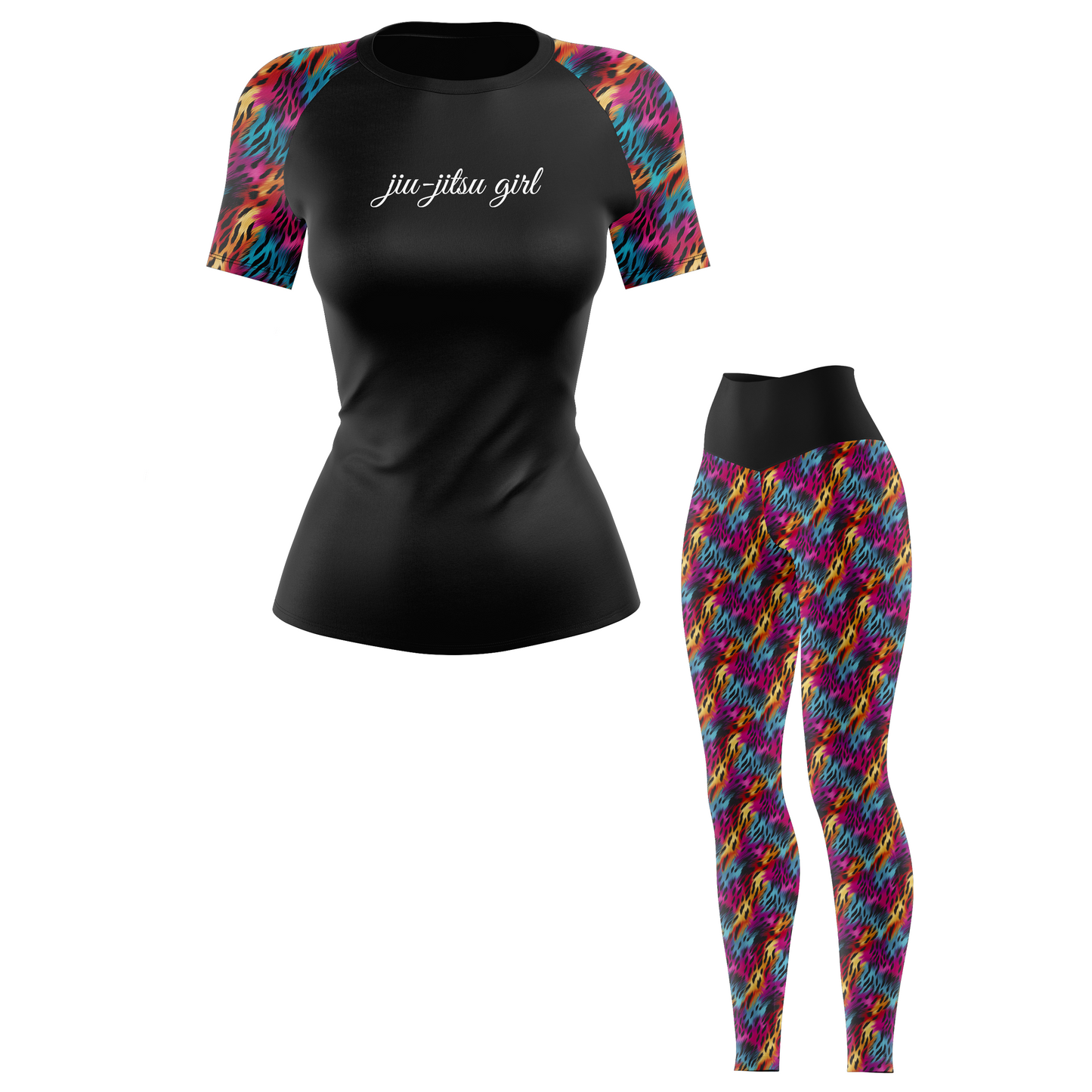 Jiu Jitsu Girl Women's BJJ Rash Guard - Shortsleeve