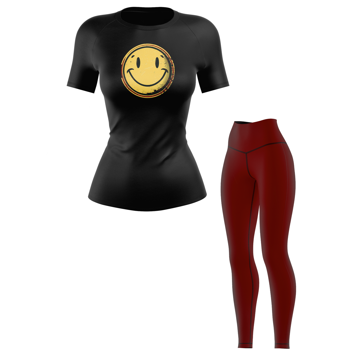 Smiley Women's BJJ Spats