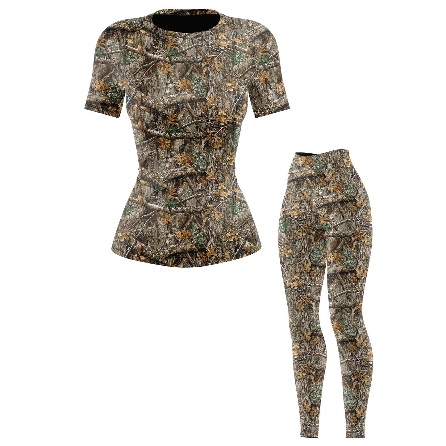 Camo Tree Women's BJJ Rash Guard - Shortsleeve