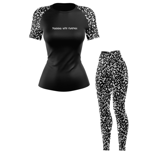 Training with Purpose Women's BJJ Rash Guard - Shortsleeve