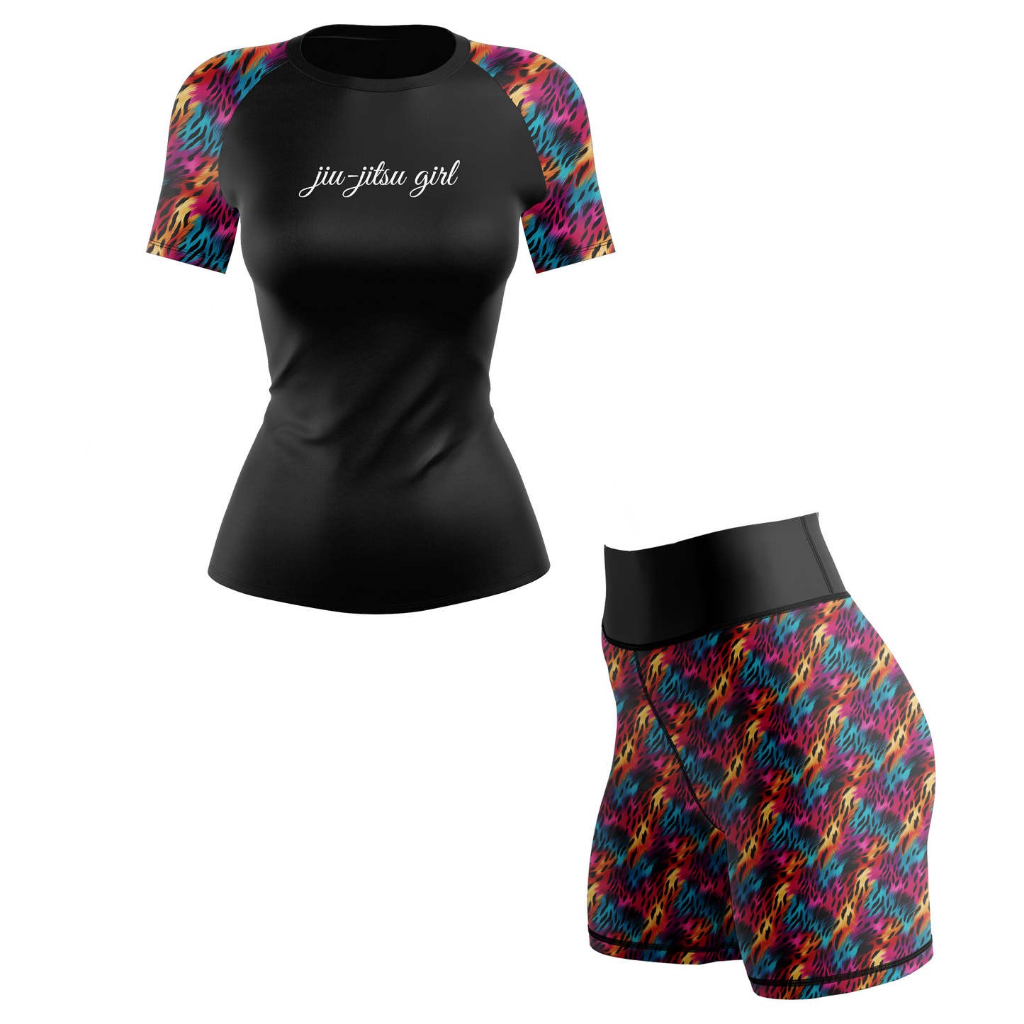 Jiu Jitsu Girl Women's BJJ Rash Guard - Shortsleeve
