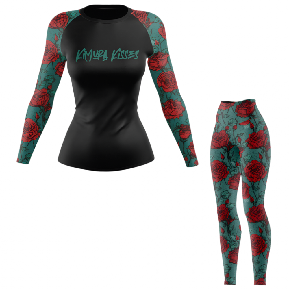 Kimura besa la camiseta de BJJ para mujer