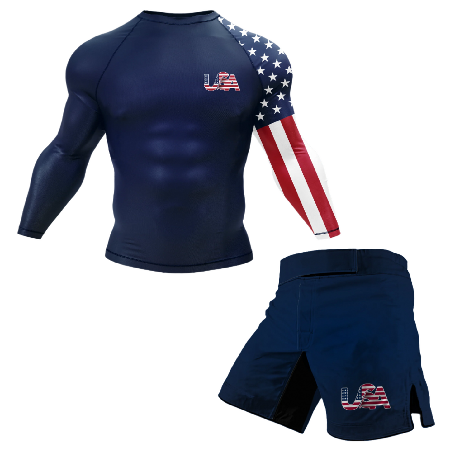 Camiseta de protección contra erupciones de BJJ de Estados Unidos