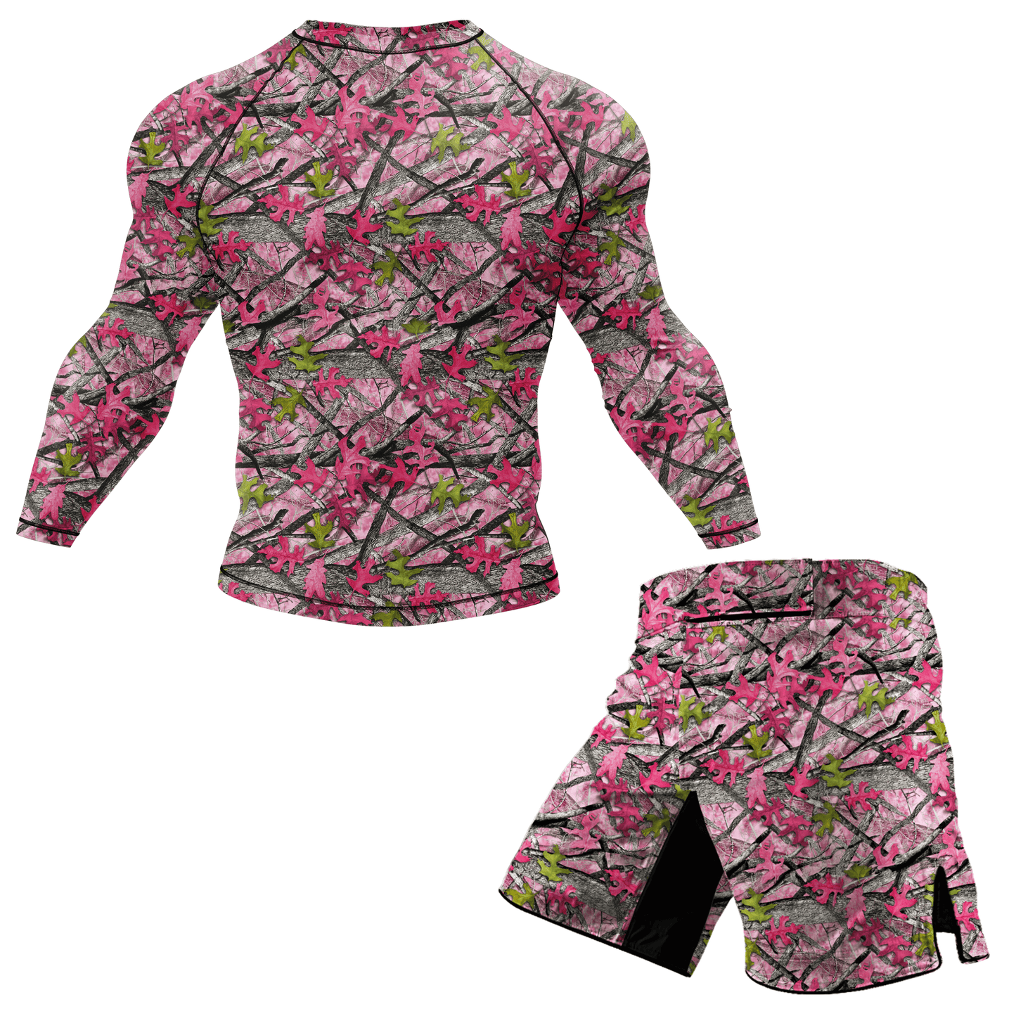 Pink Camo Tree BJJ/ MMA Shorts