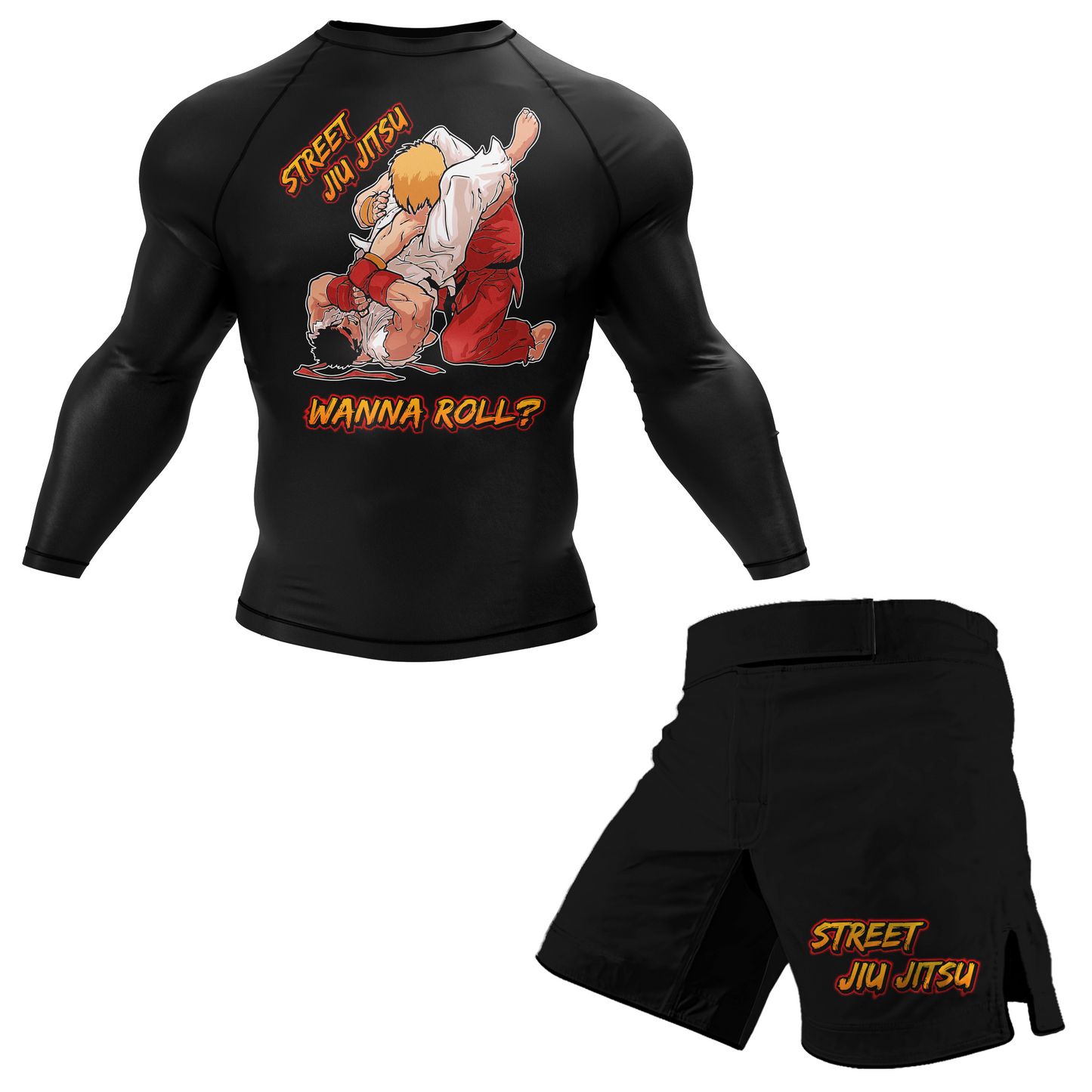 Street Jiu Jitsu BJJ Shorts
