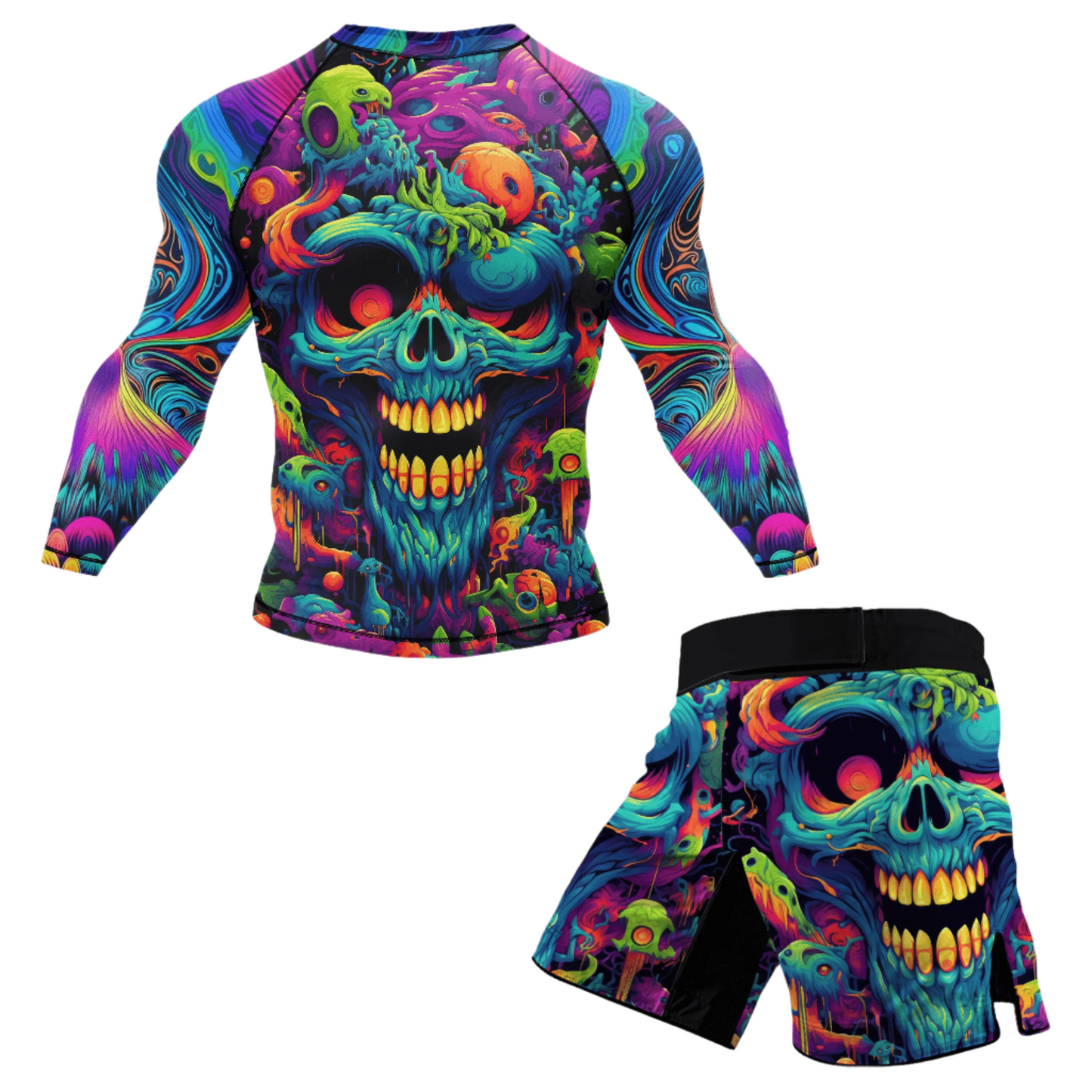 Psychedelic Lock BJJ/MMA Shorts