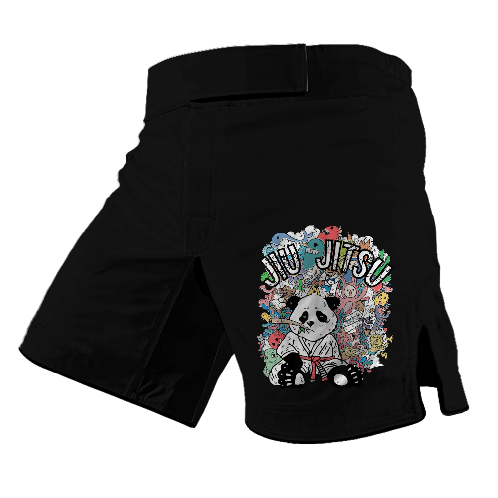 Panda Doodle Kids BJJ/MMA Shorts