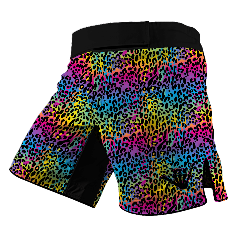 Colorful Savage Kids BJJ Shorts