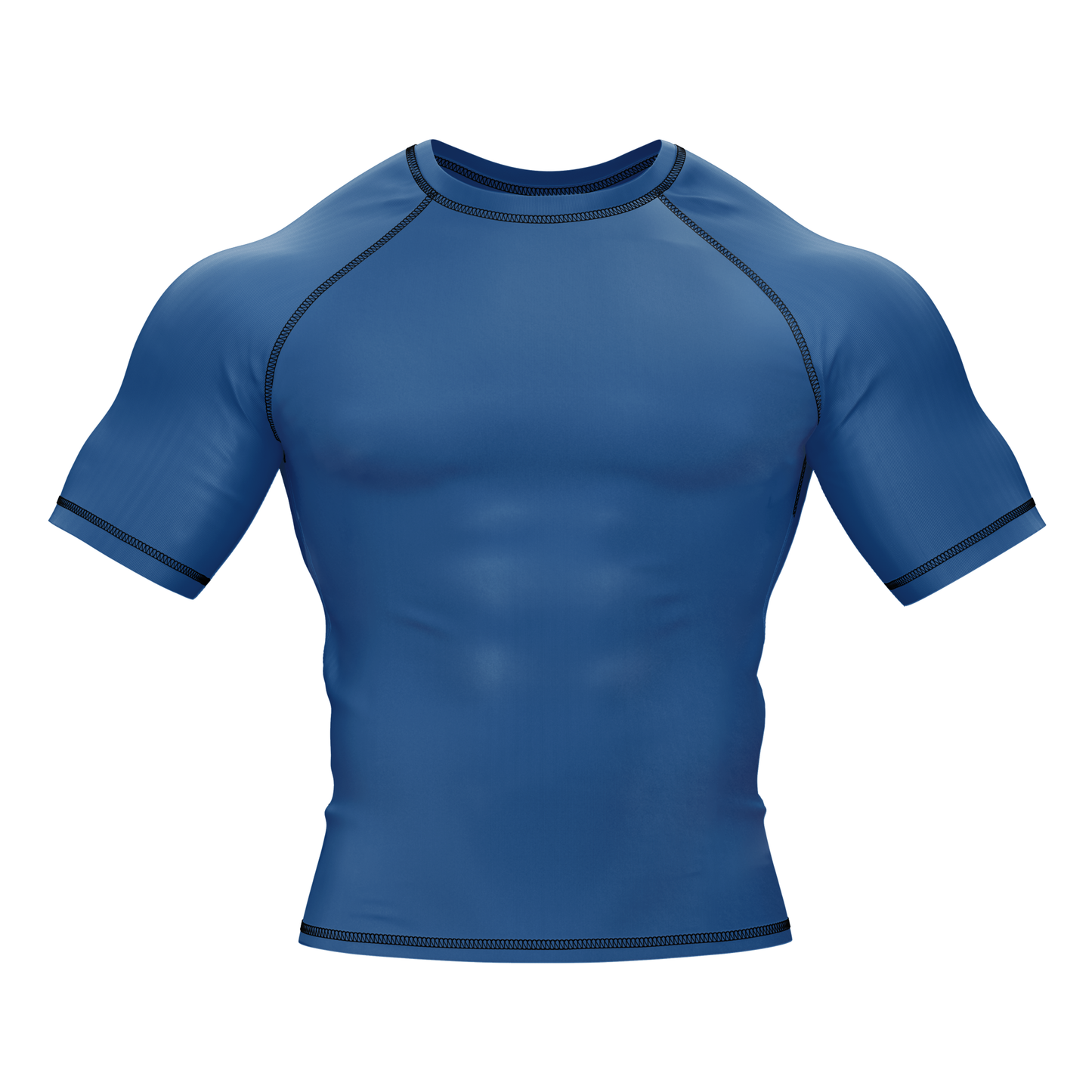 Wolf Blue BJJ Rash Guard