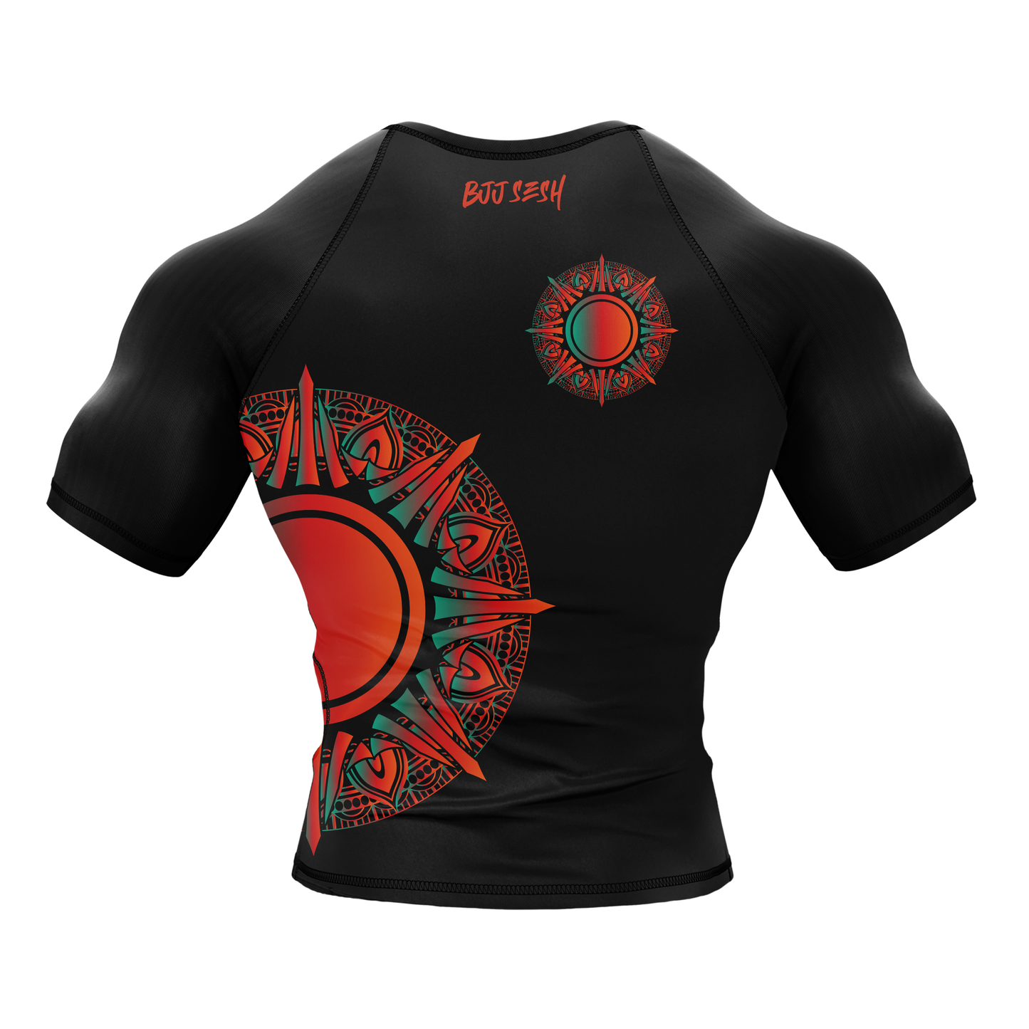 Sun Mandala BJJ Rash Guard - Shortsleeve
