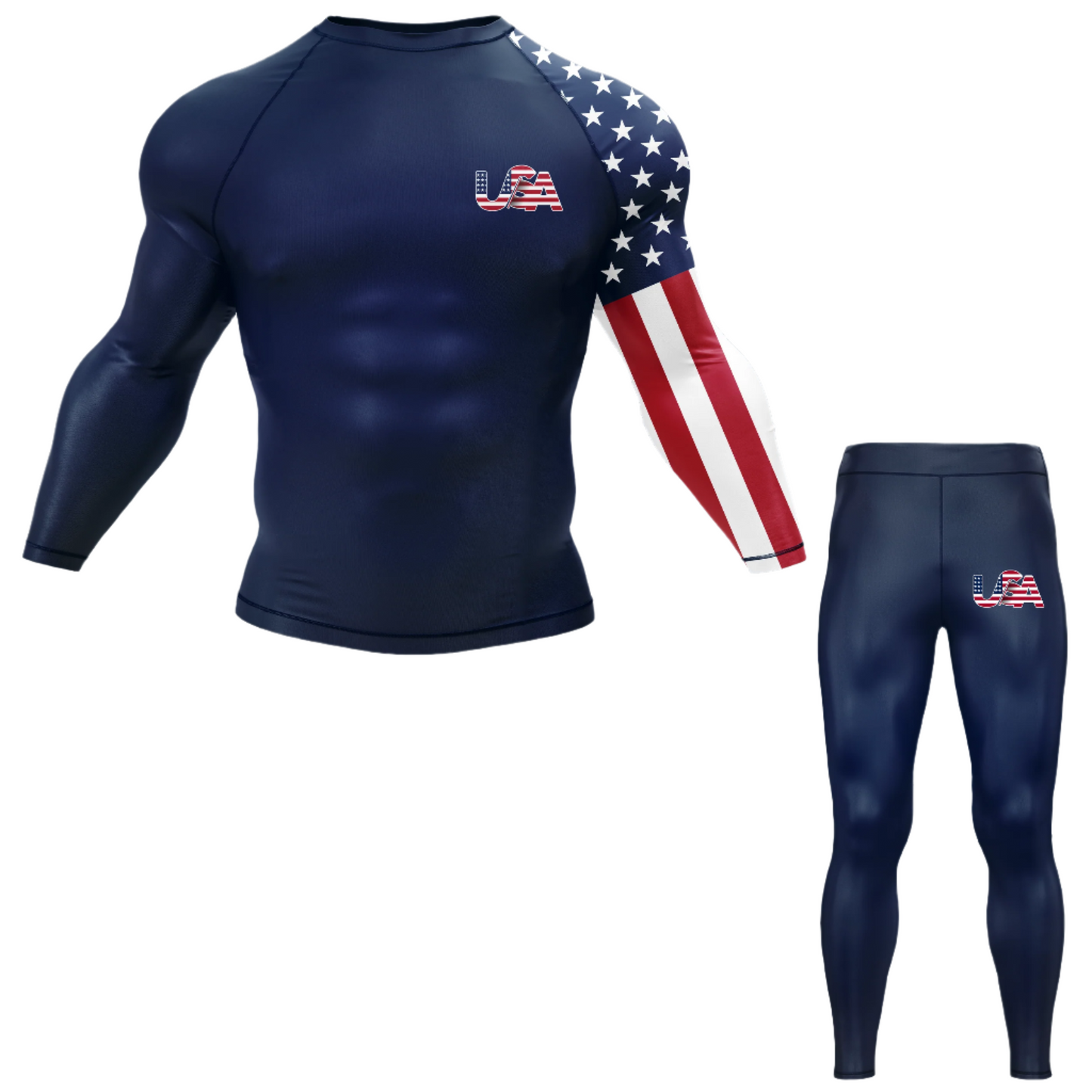 Camiseta de protección contra erupciones de BJJ de Estados Unidos