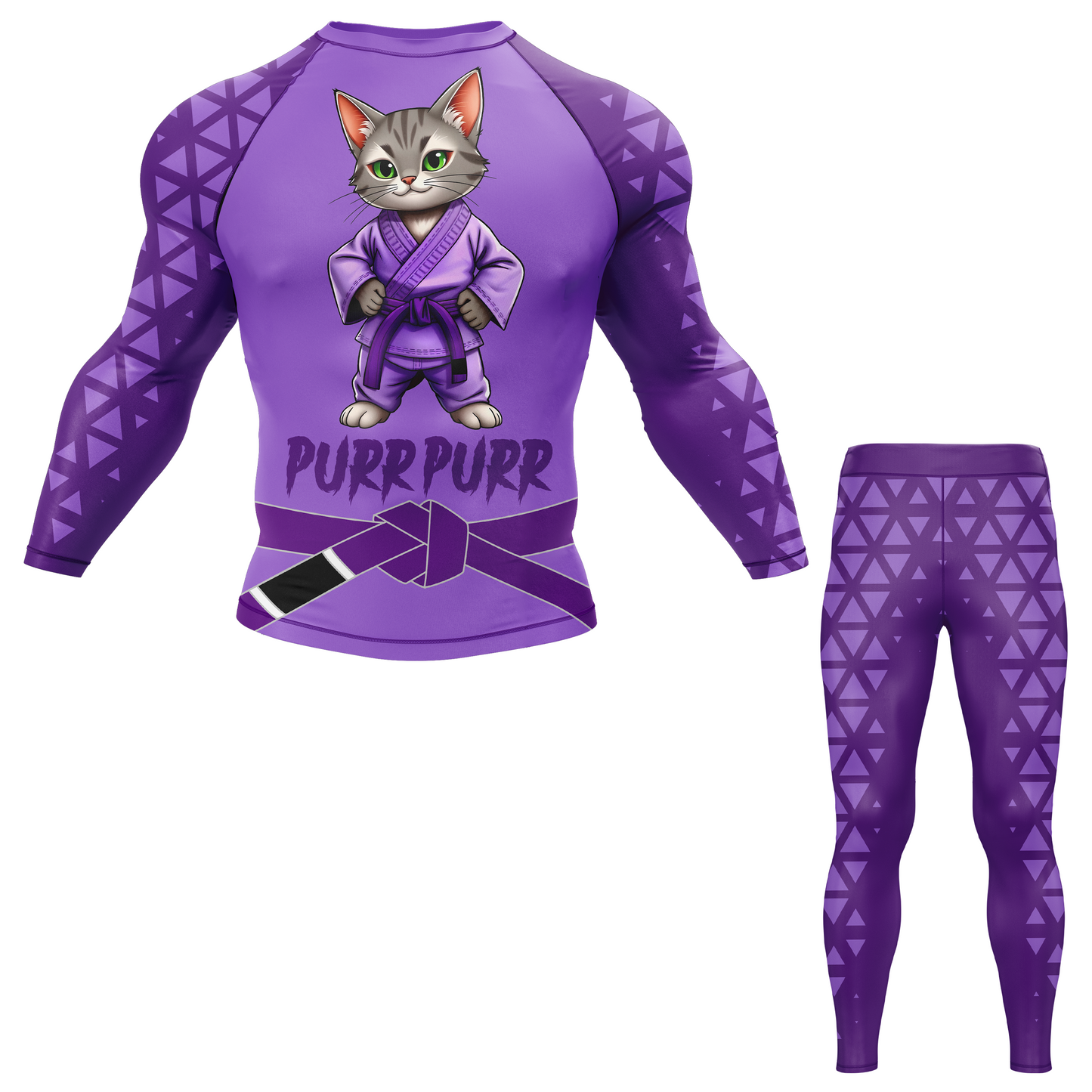 Purr Purr Belt BJJ Spats