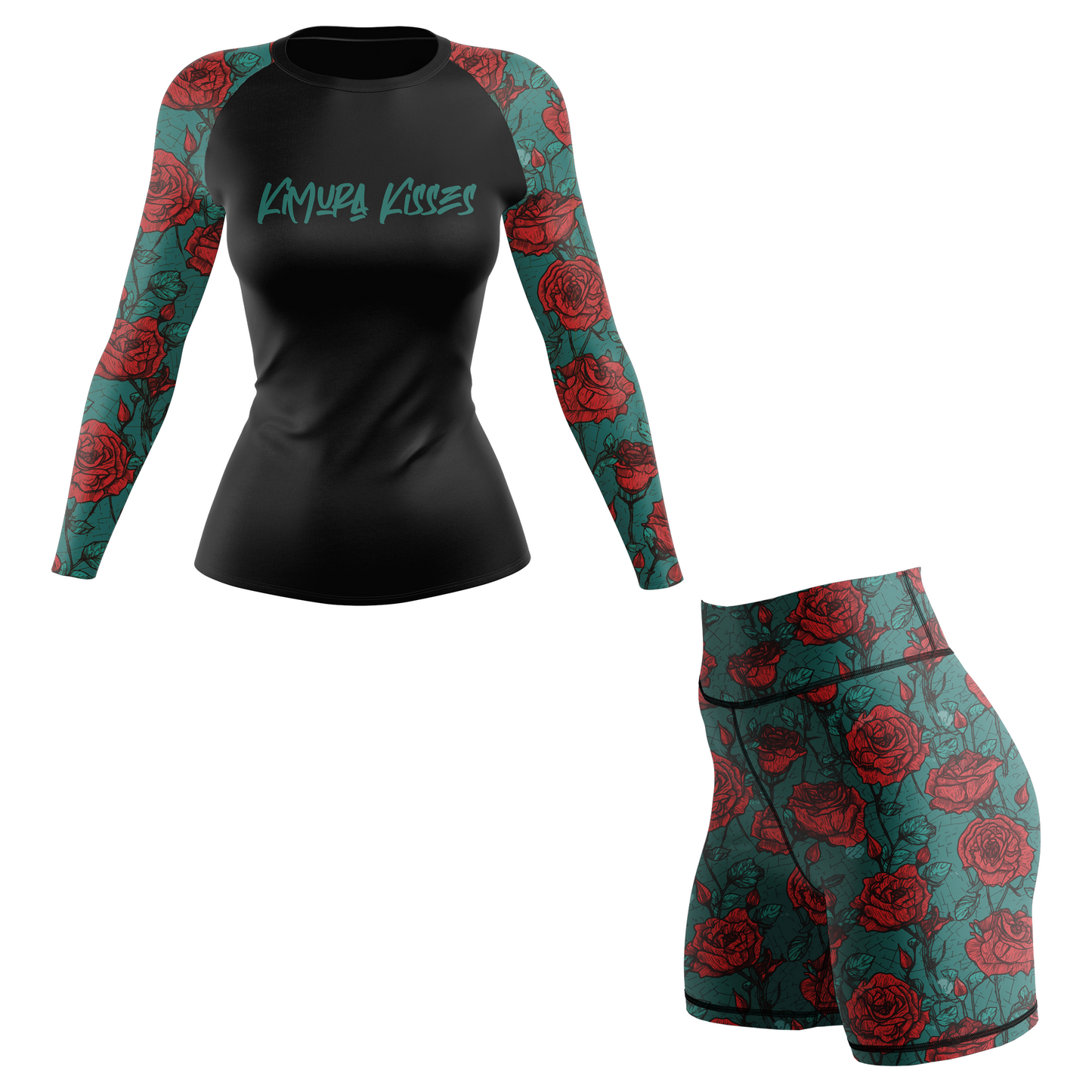 Kimura besa la camiseta de BJJ para mujer