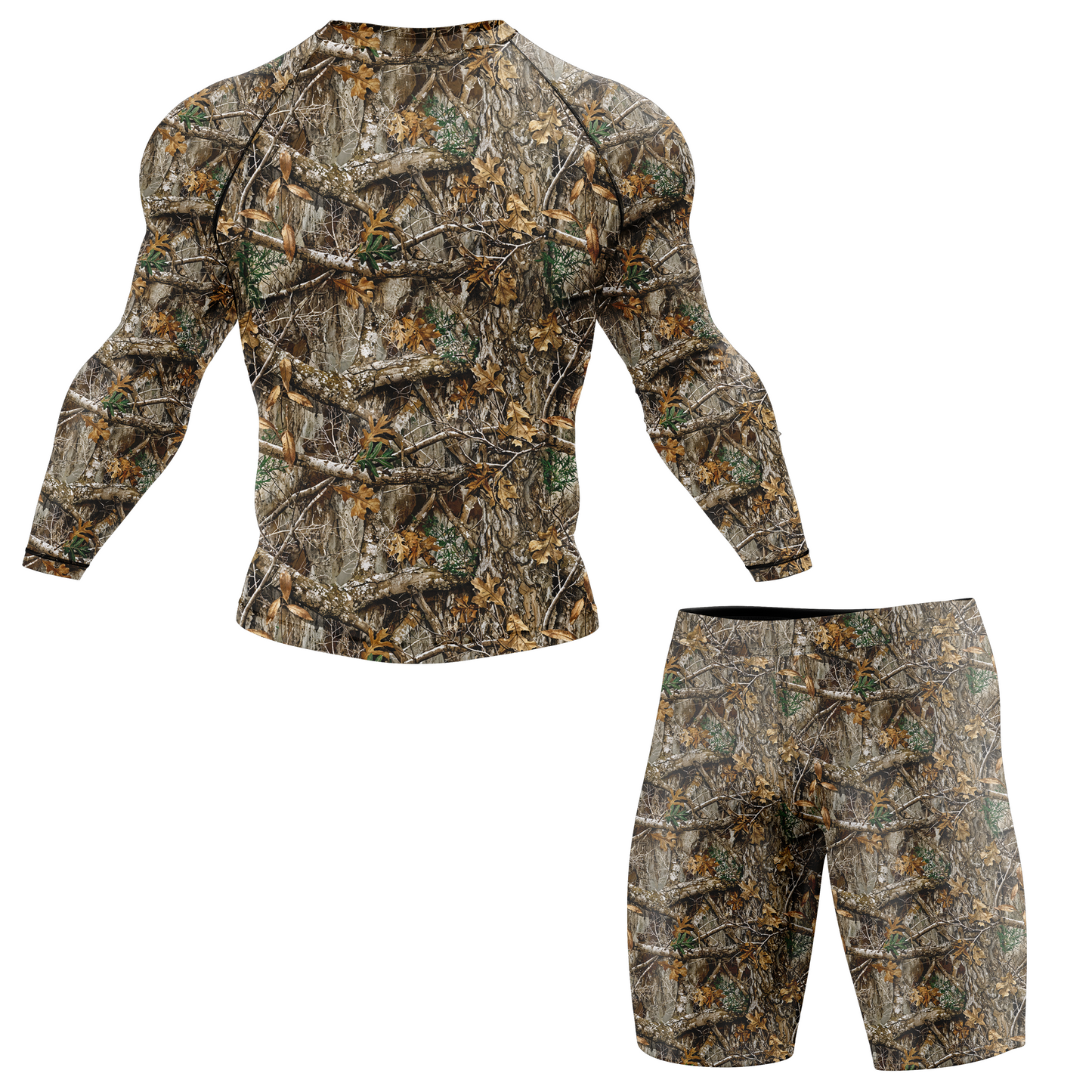 Camo Tree BJJ Rash Guard