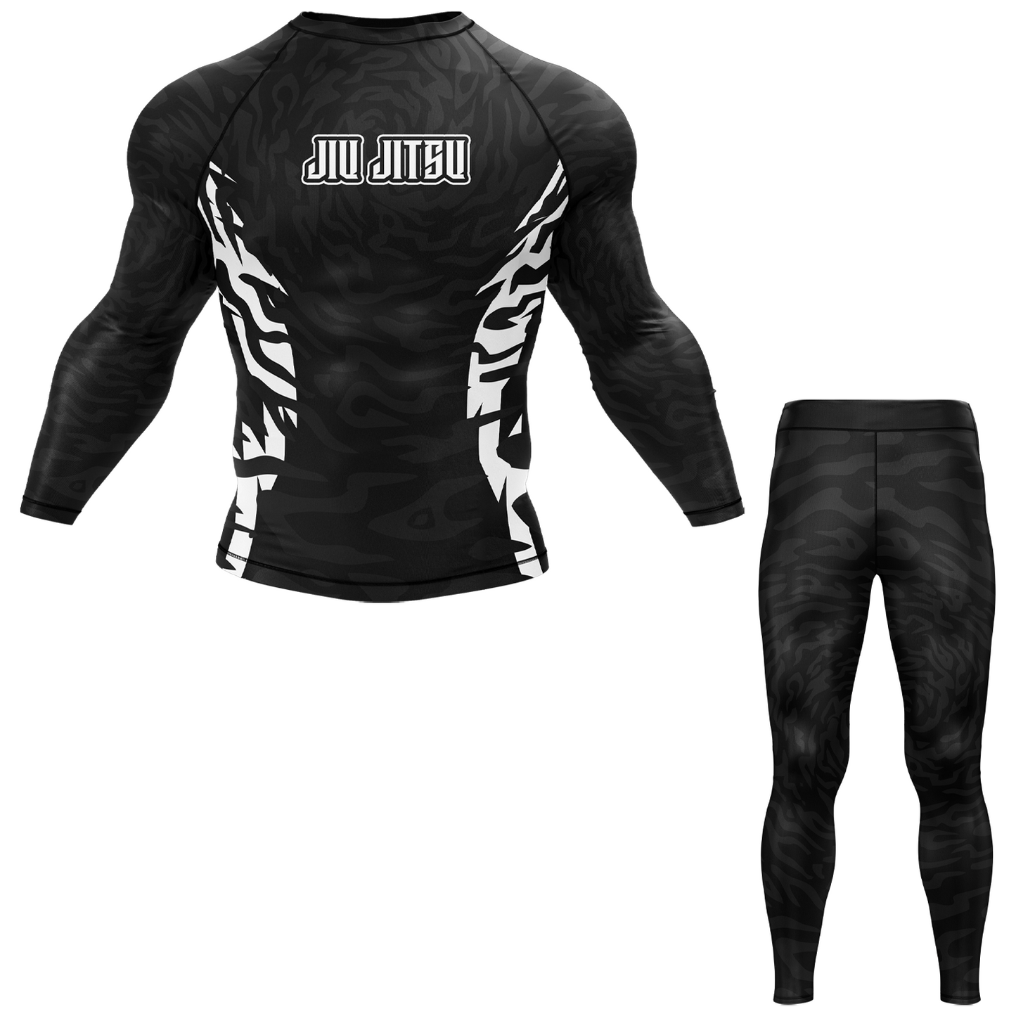 Jiu Jitsu Ranked BJJ Rash Guard