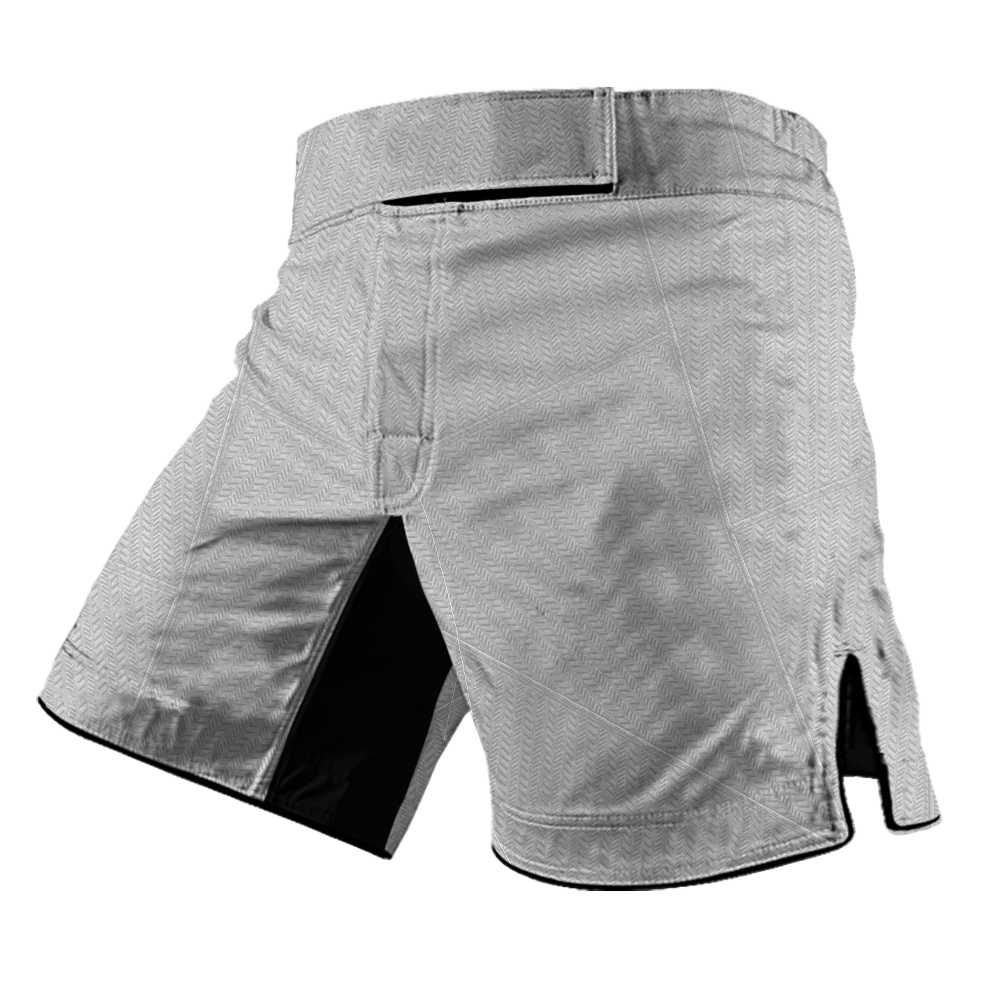 White Essential BJJ/MMA Shorts