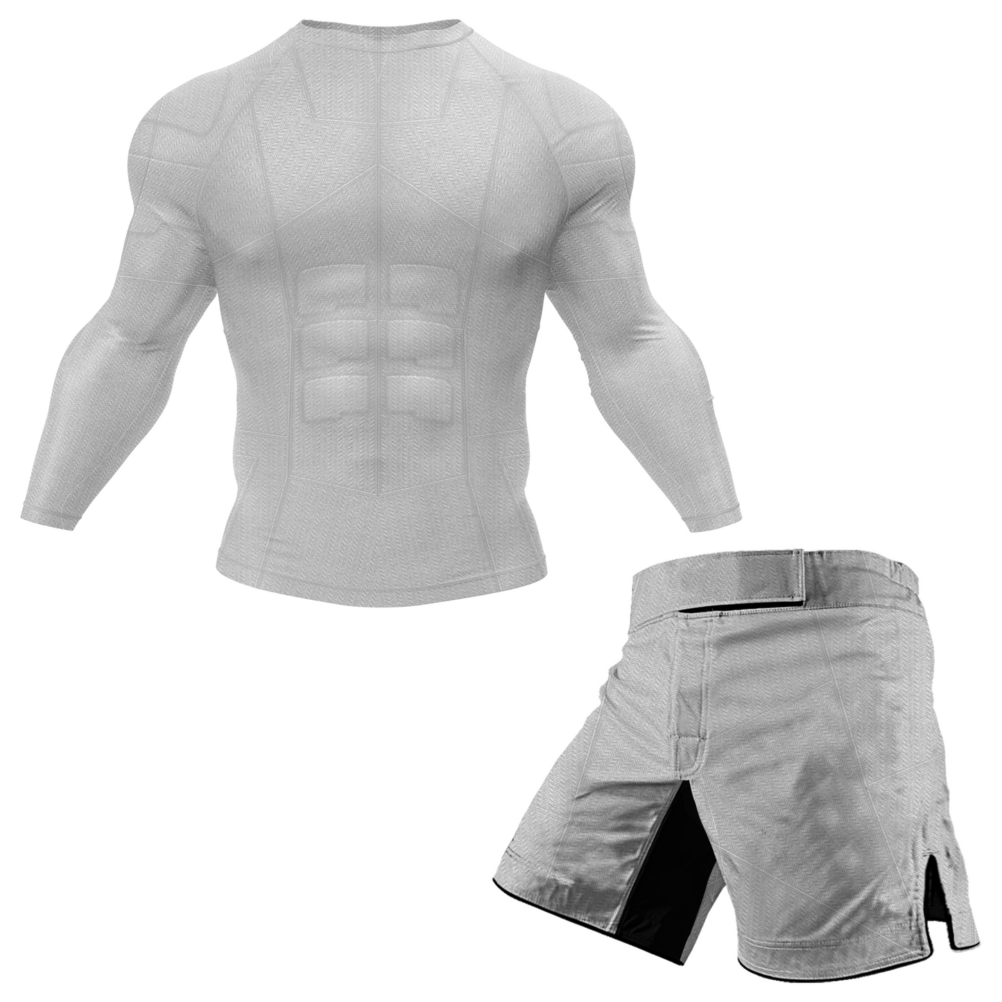 White Essential BJJ/MMA Shorts