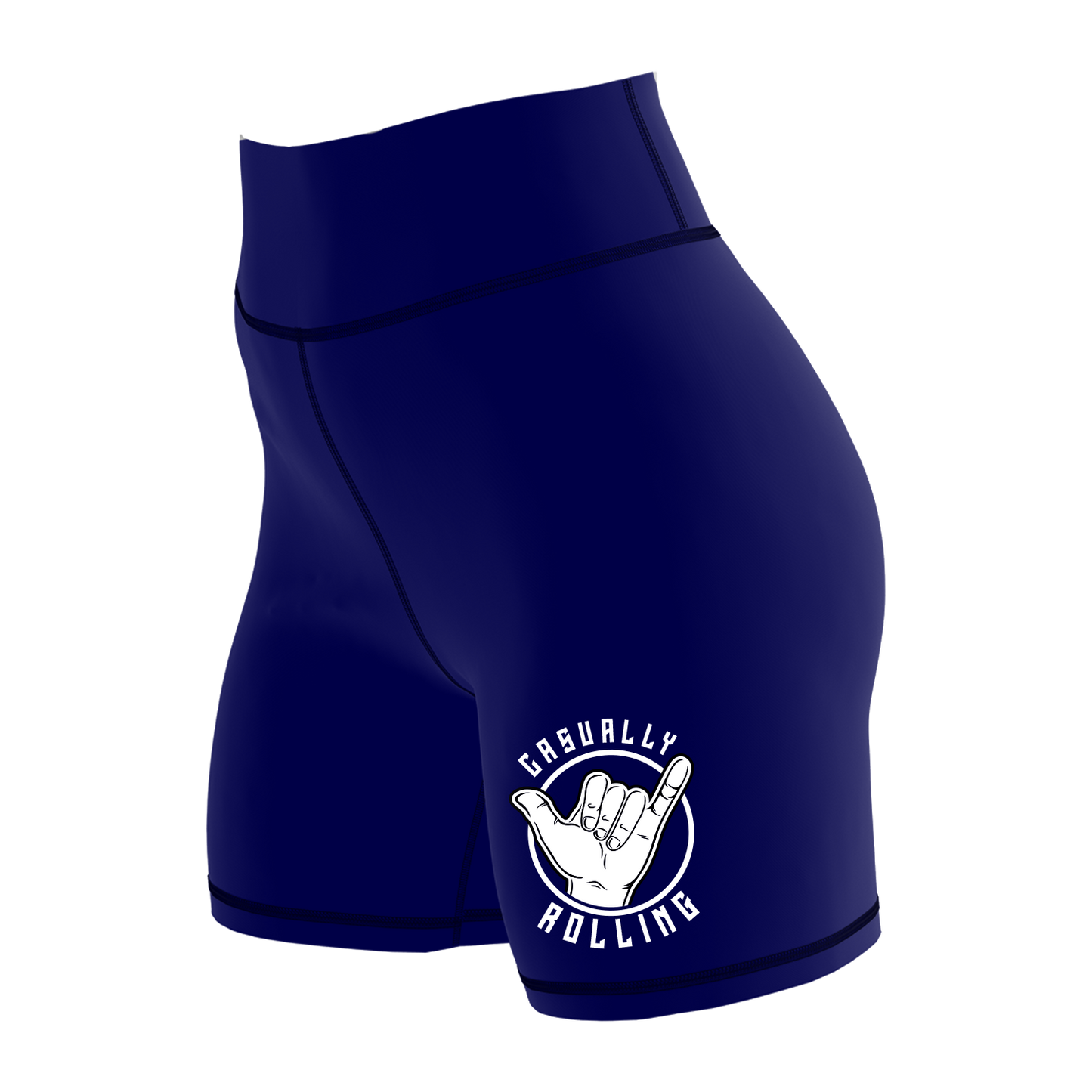 Casually Rolling Women's BJJ Rash Guard