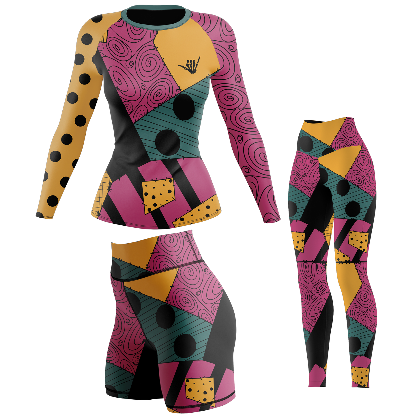 Rag Doll Women’s BJJ Spats Shorts