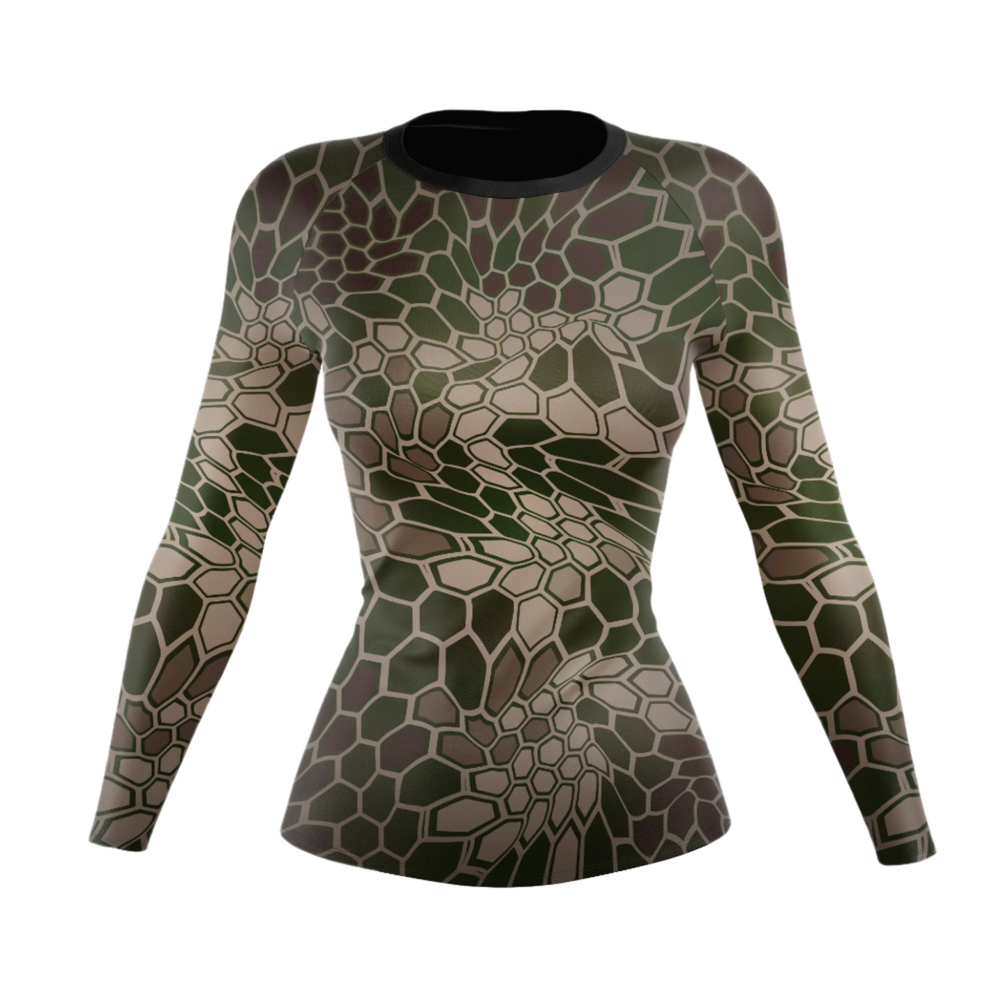 Camiseta de protección contra erupciones de Jiu Jitsu brasileño para mujer Venom Hunter
