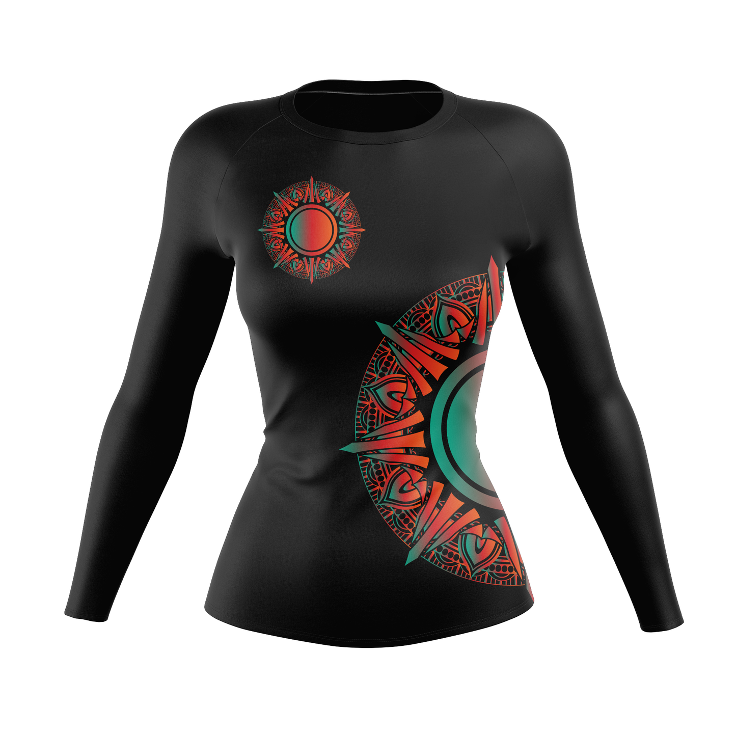 Sun Mandala Women's BJJ Rash Guard