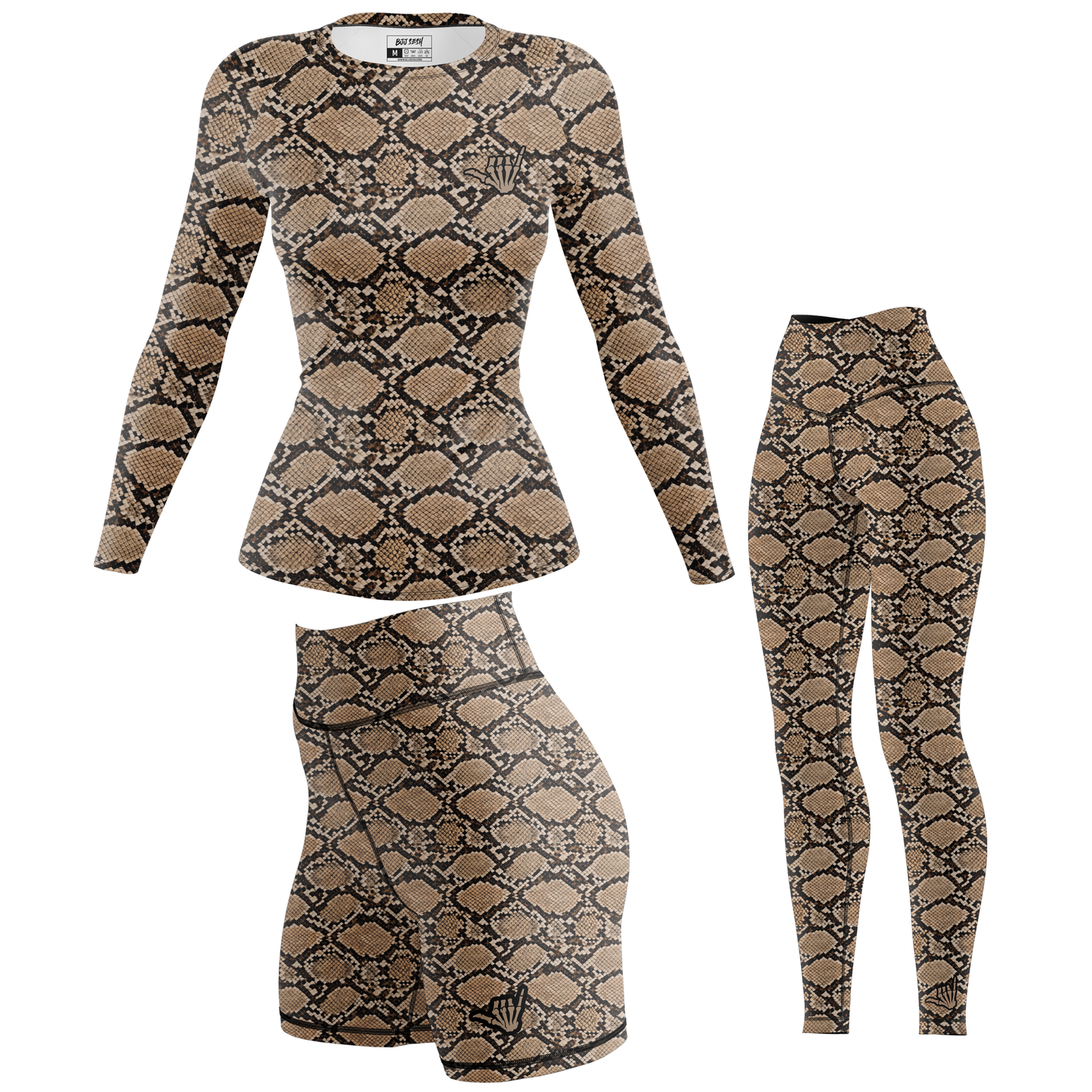 Snakeskin Women's BJJ Rash Guard