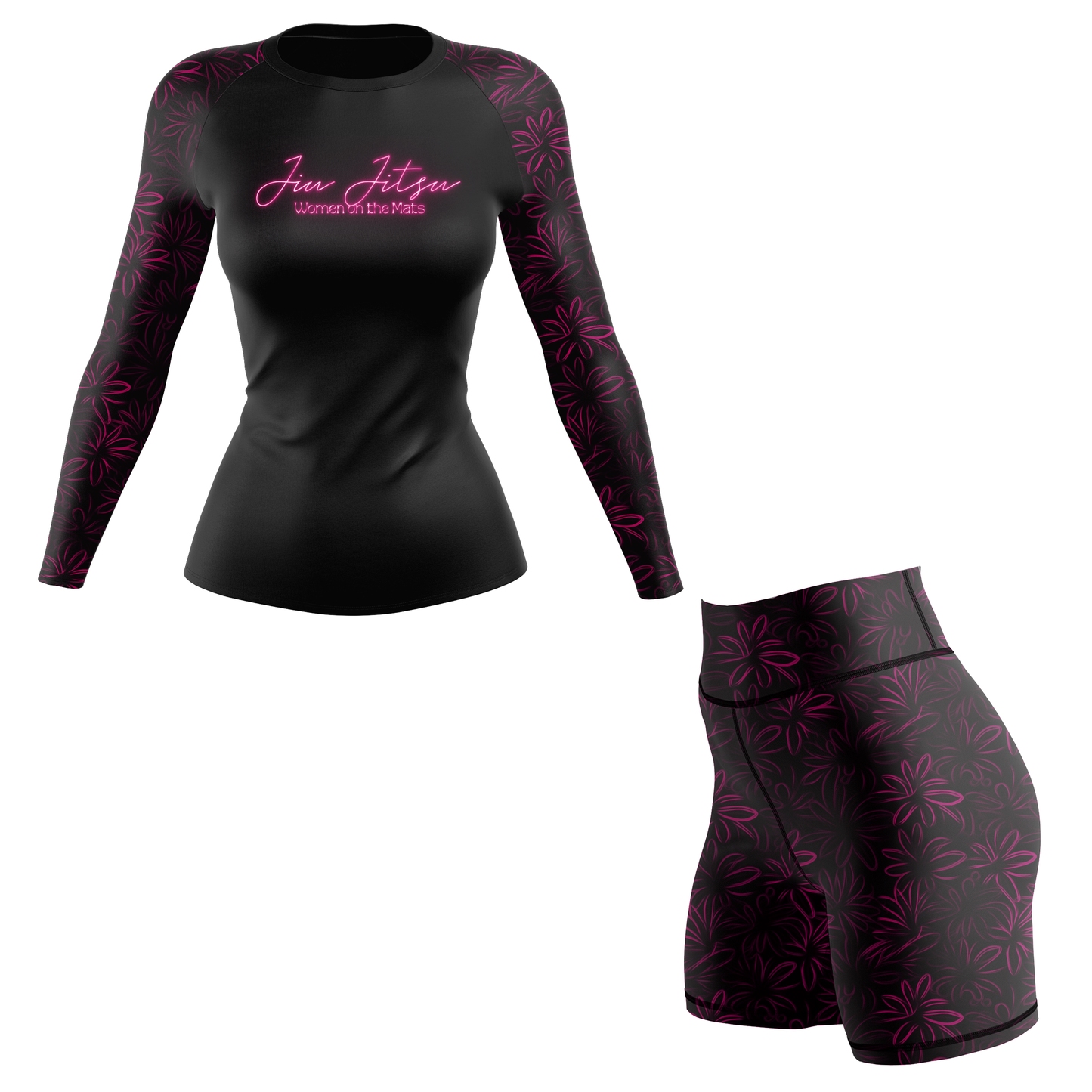 Women on the Mats Women’s BJJ Spats Shorts