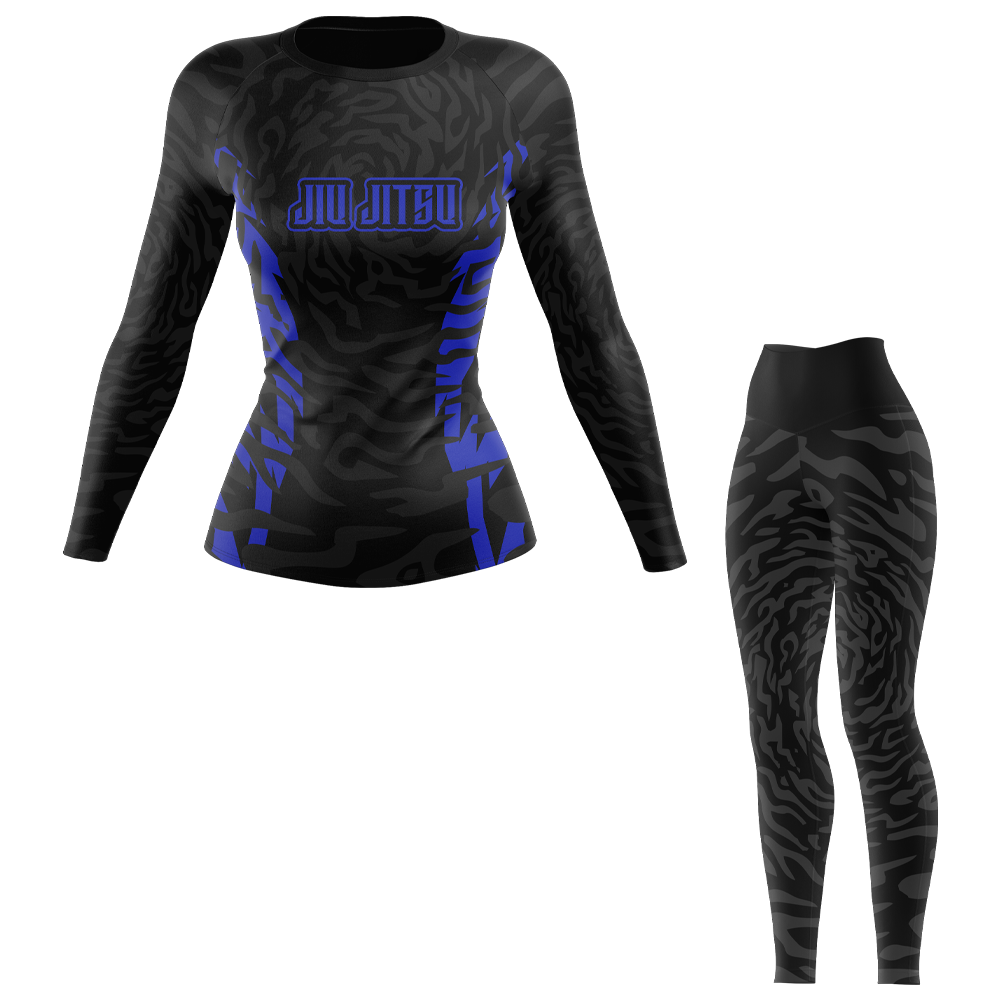 Jiu Jitsu Ranked Women's BJJ Rash Guard