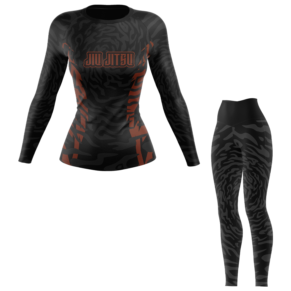 Jiu Jitsu Ranked Women's BJJ Rash Guard