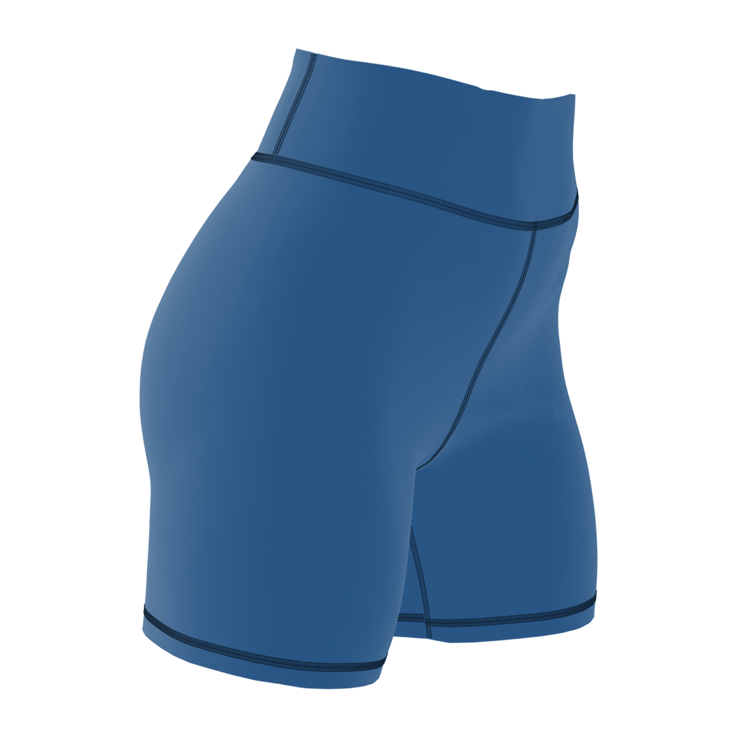 Wolf Blue Women's BJJ Spats Shorts