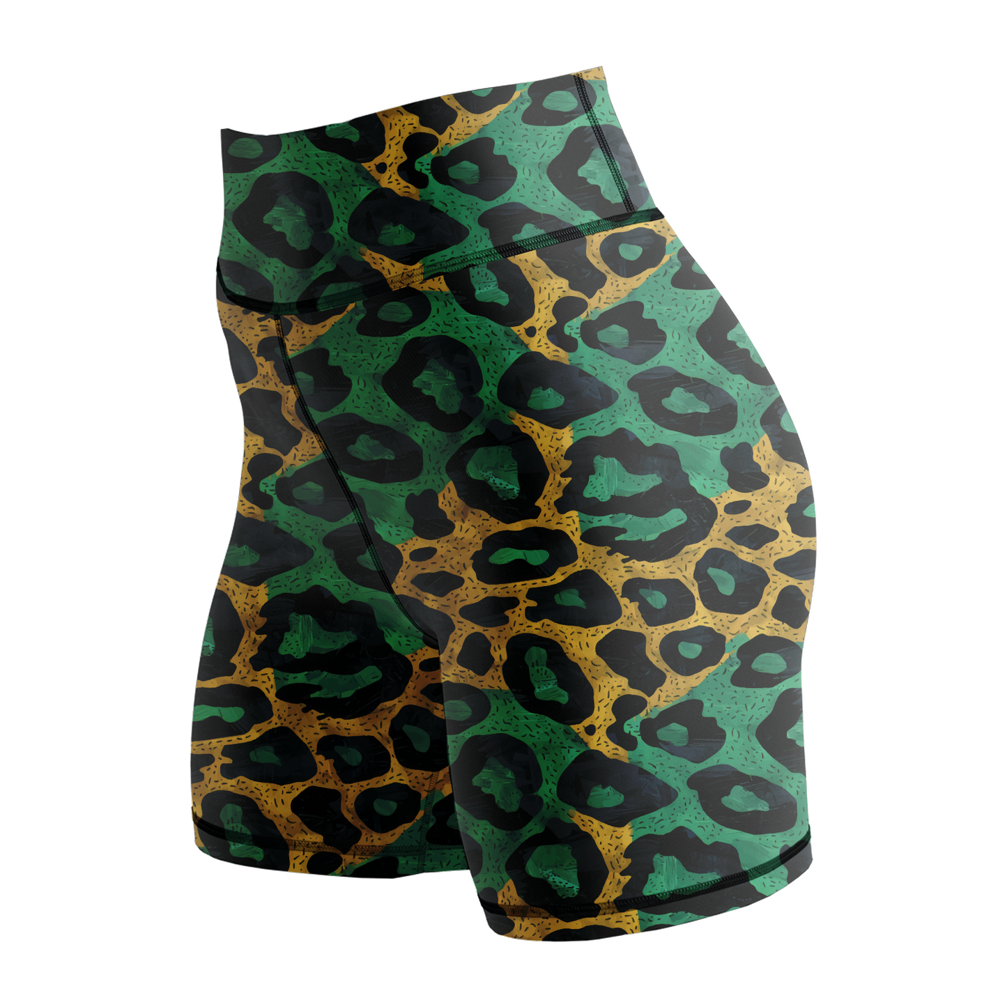 Savannah Leopard Women's BJJ Spats Shorts