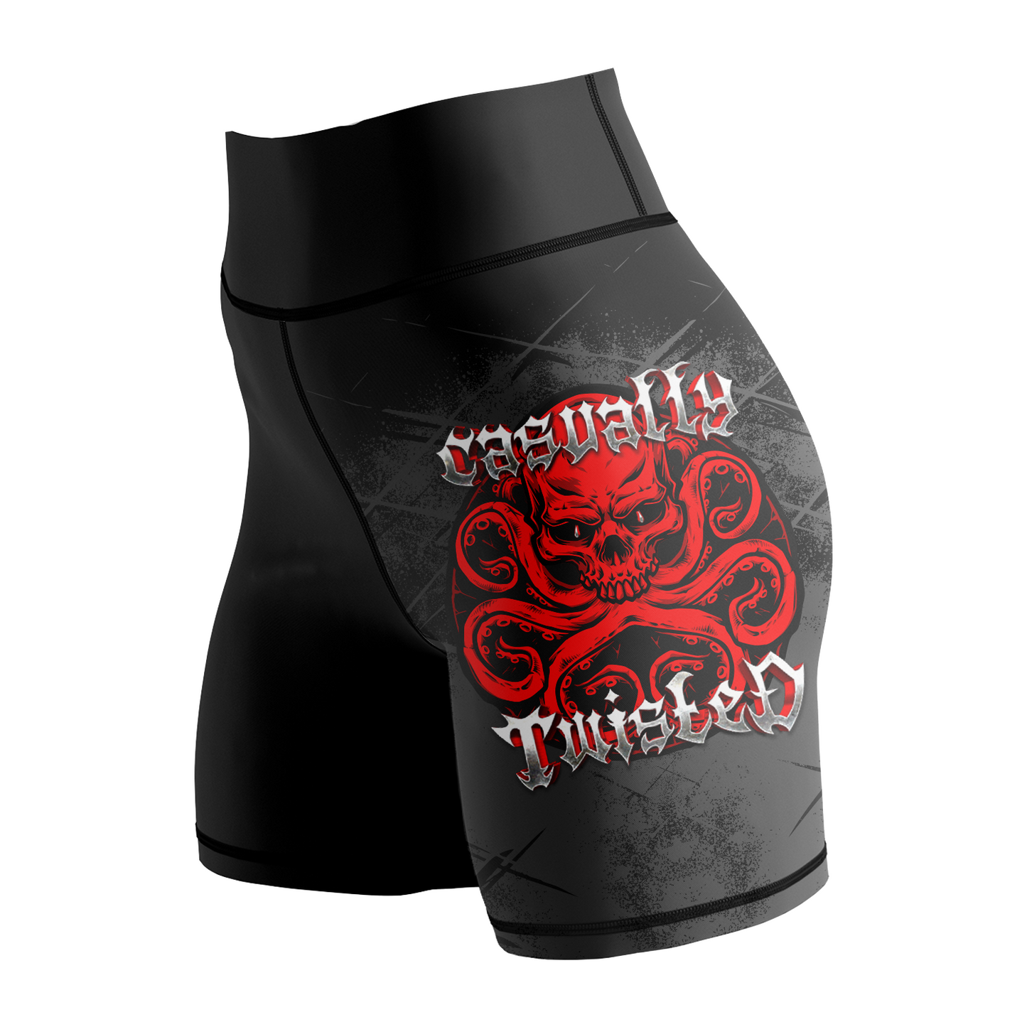 Casually Twisted Octopus Women's BJJ Rash Guard - Shortsleeve