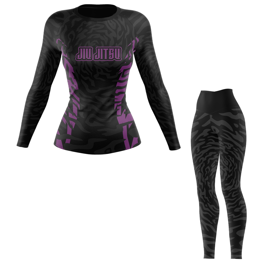Jiu Jitsu Ranked Women's BJJ Rash Guard