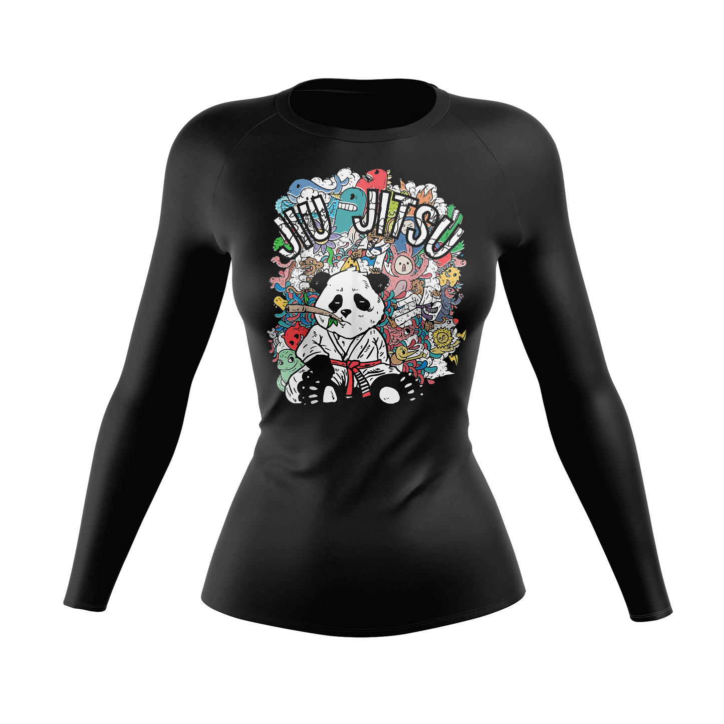 Mallas de BJJ para mujer Panda Doodle