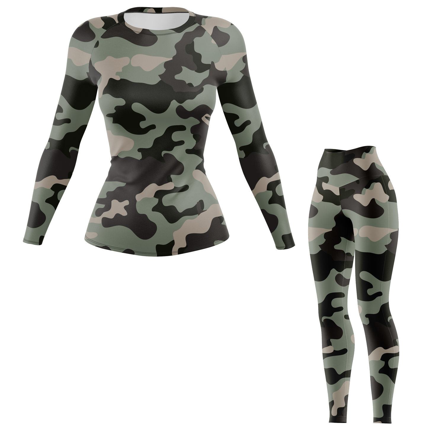 Camouflage Women’s BJJ Rash Guard
