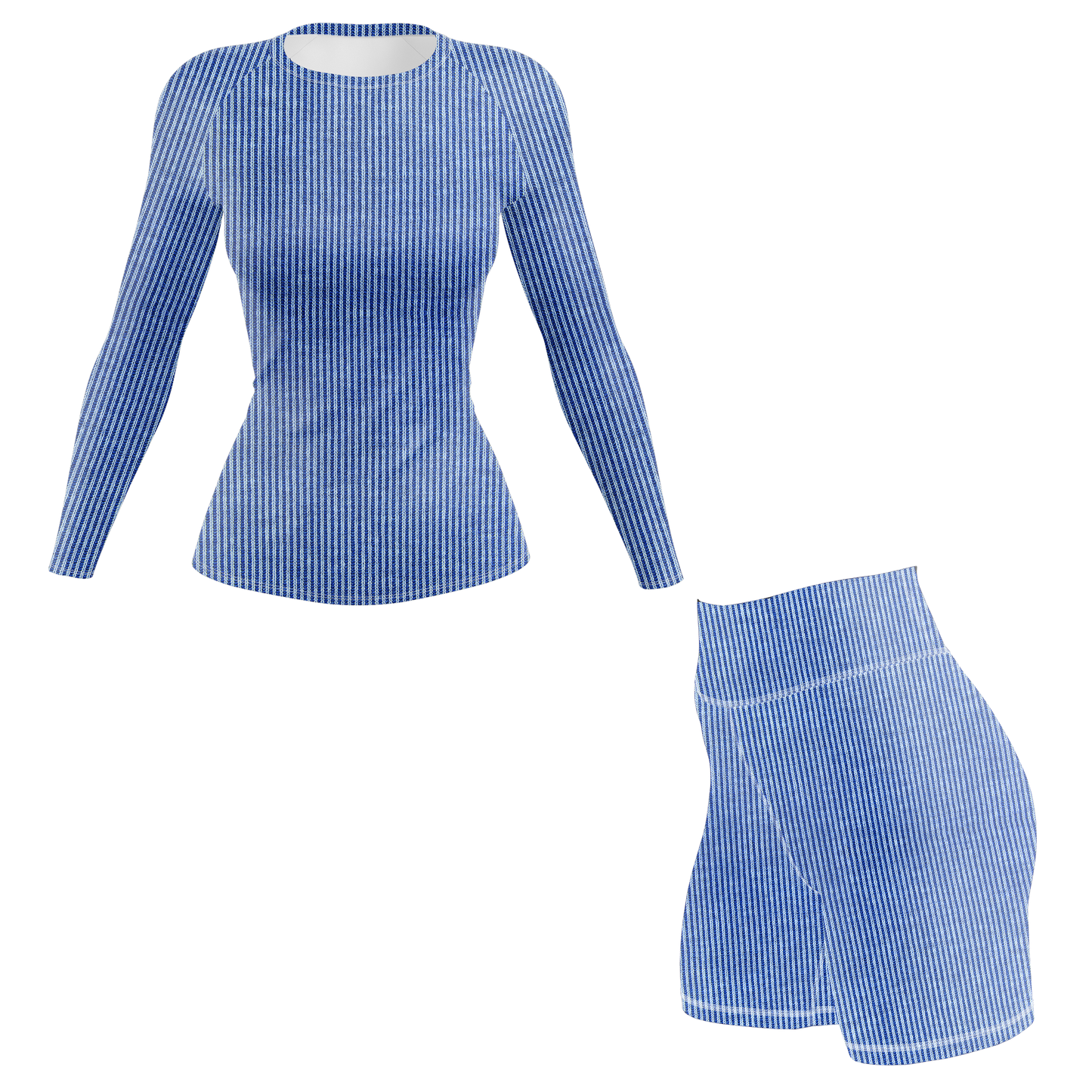 Classic Denim Women's BJJ Rash Guard