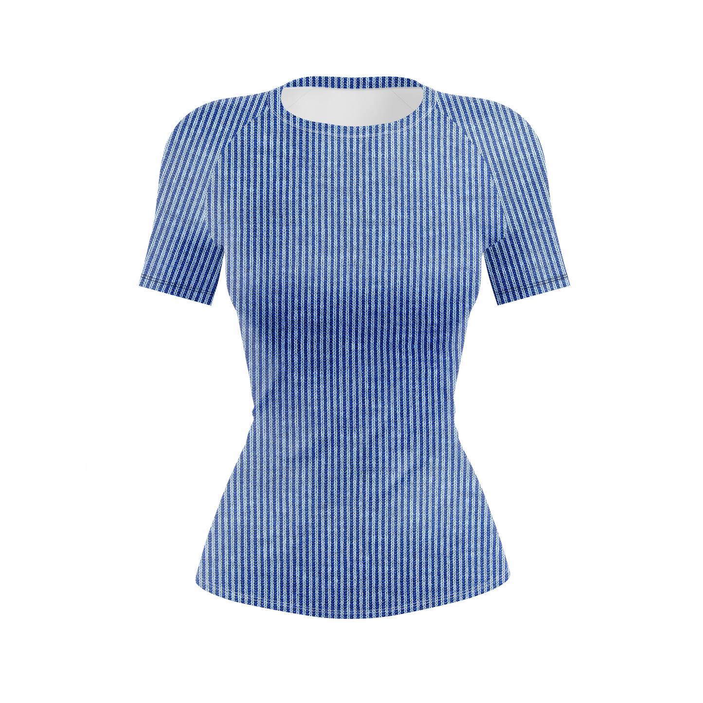 Classic Denim Women's BJJ Rash Guard - Shortsleeve