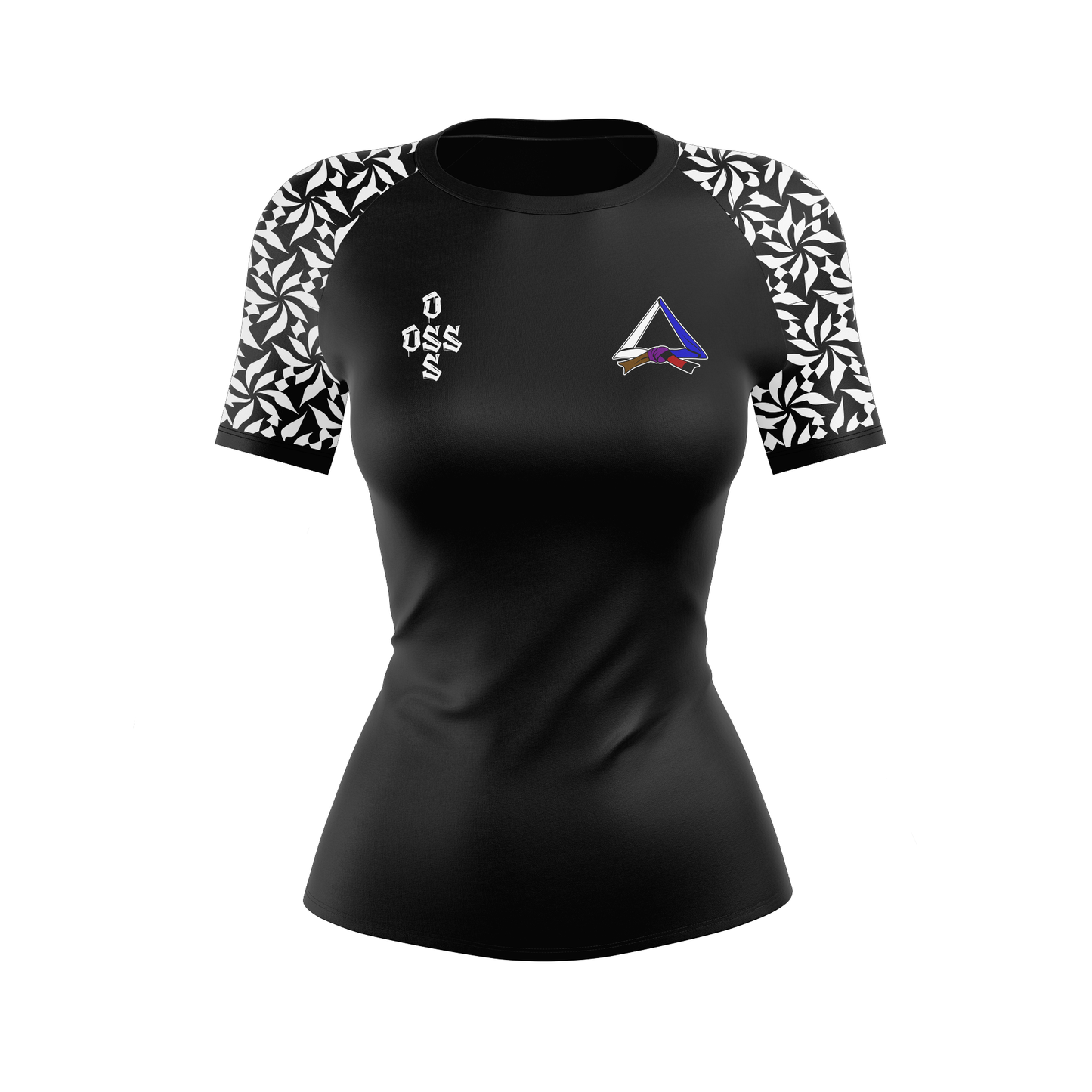Oss Jiu Jitsu Women's BJJ Rash Guard - Short Sleeve