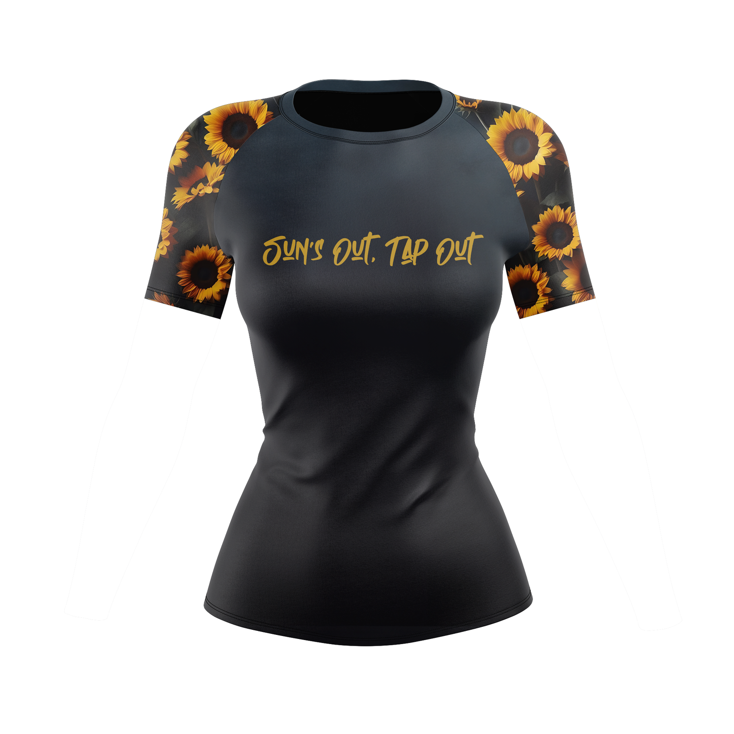 Sun's Out Tap Out BJJ Rash Guard - Shortsleeve
