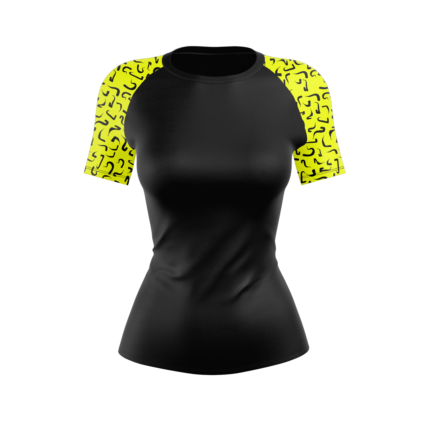 Curly Fusion Women's BJJ Rash Guard - Shortsleeve