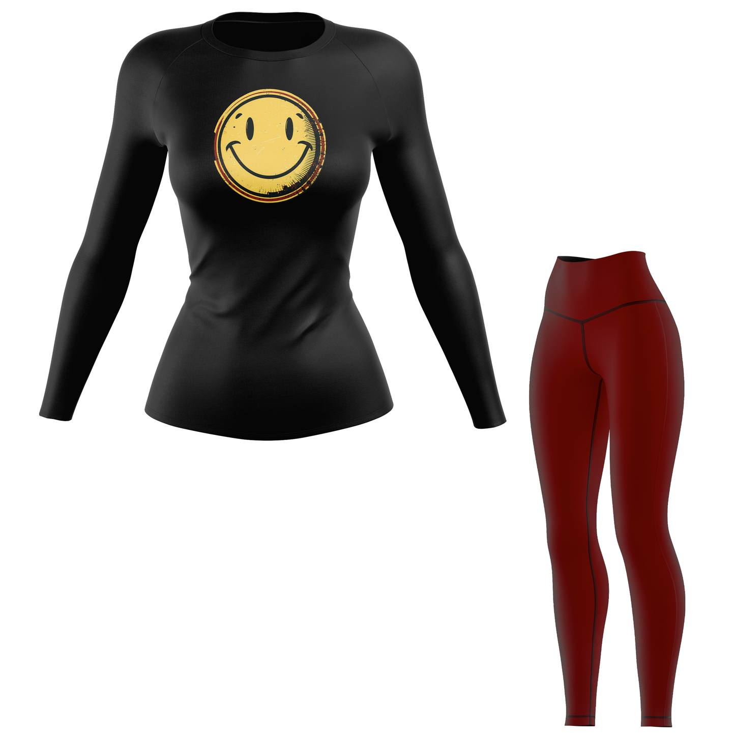Smiley Women's BJJ Spats