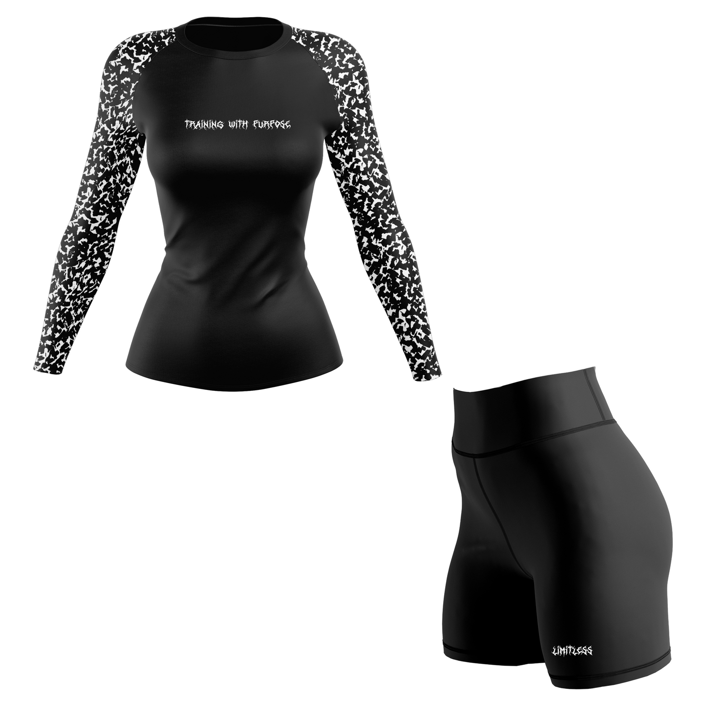 Training with Purpose Women's BJJ Rash Guard