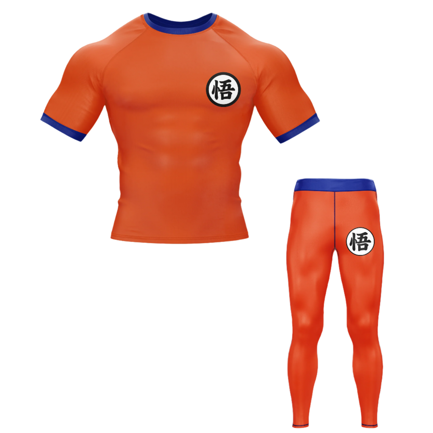 Goku BJJ Rash Guard - Shortsleeve