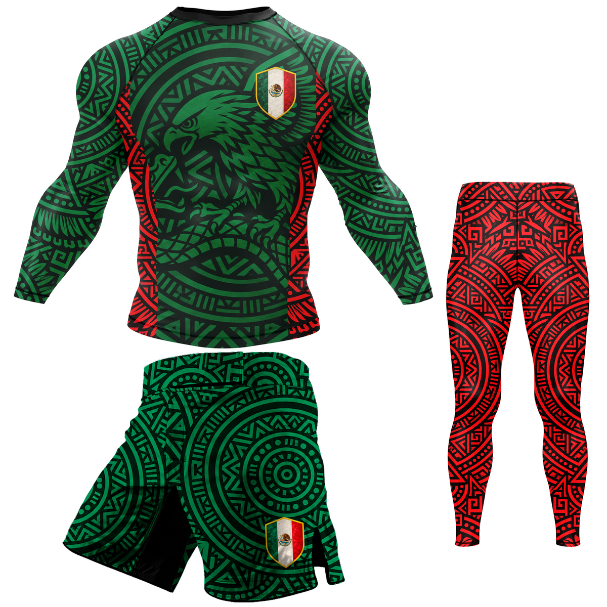 Mexico BJJ Rash Guard