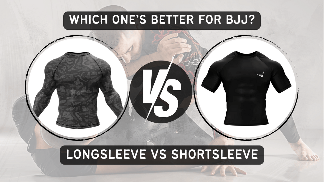 Long Sleeve vs Short Sleeve Rash Guard: Which One’s Better for BJJ?