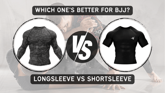 Long Sleeve vs Short Sleeve Rash Guard: Which One’s Better for BJJ?