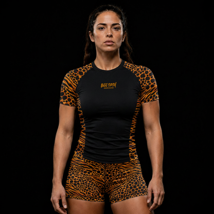 Mid Apex Women's BJJ Rash Guard - Short Sleeve